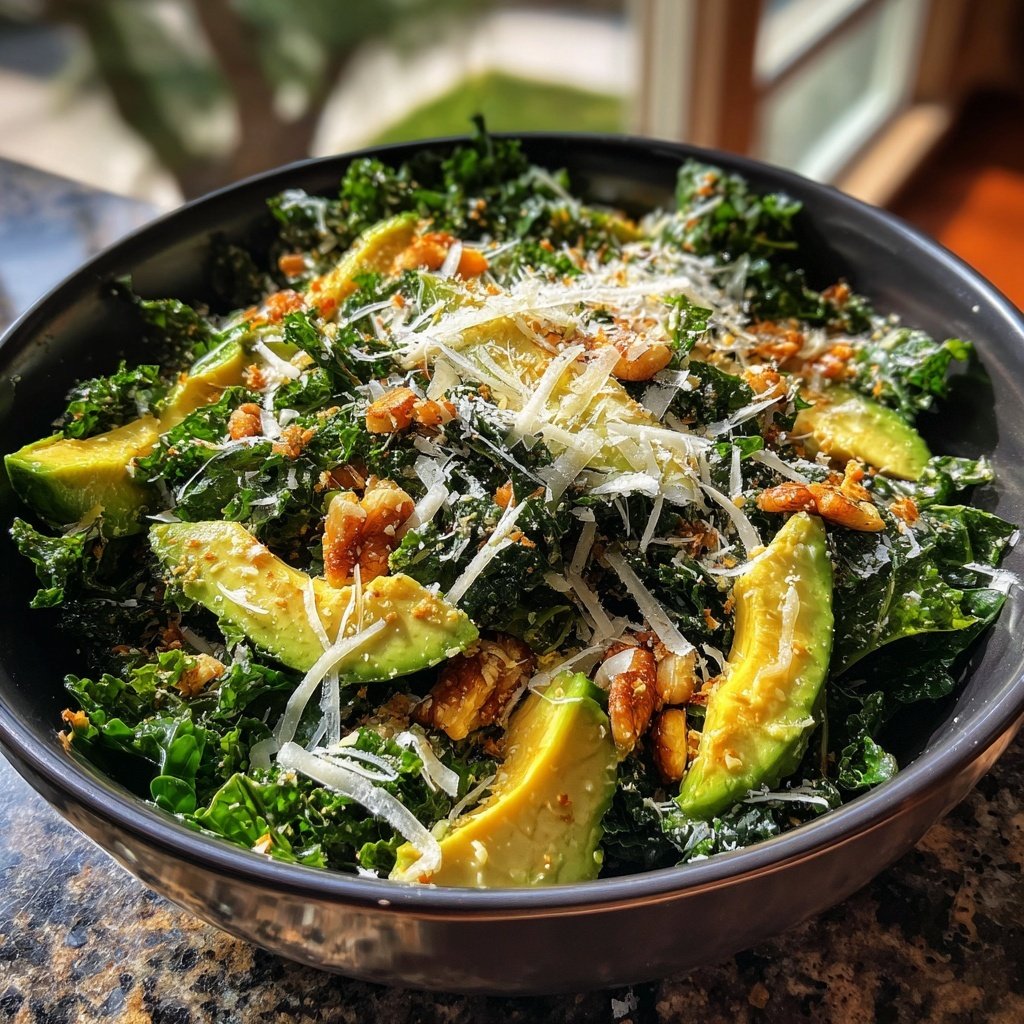 Kale Salad with Lemon Vinaigrette
