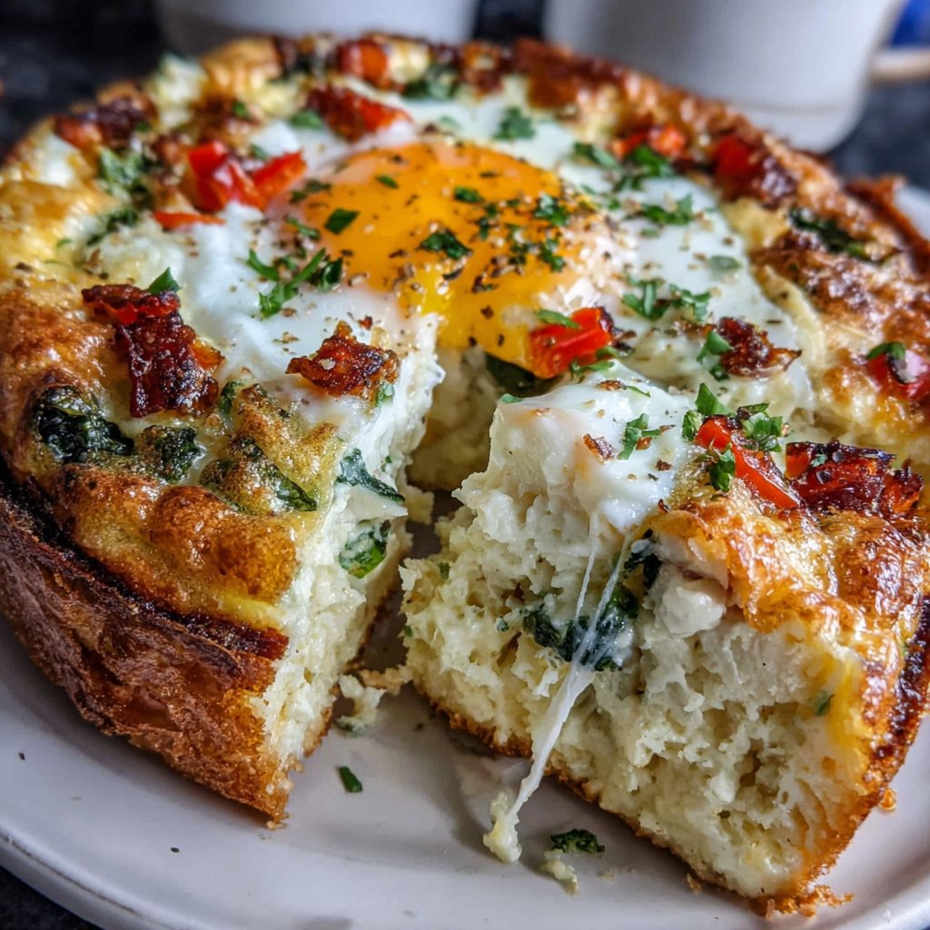 Egg and Veggie Breakfast Bake