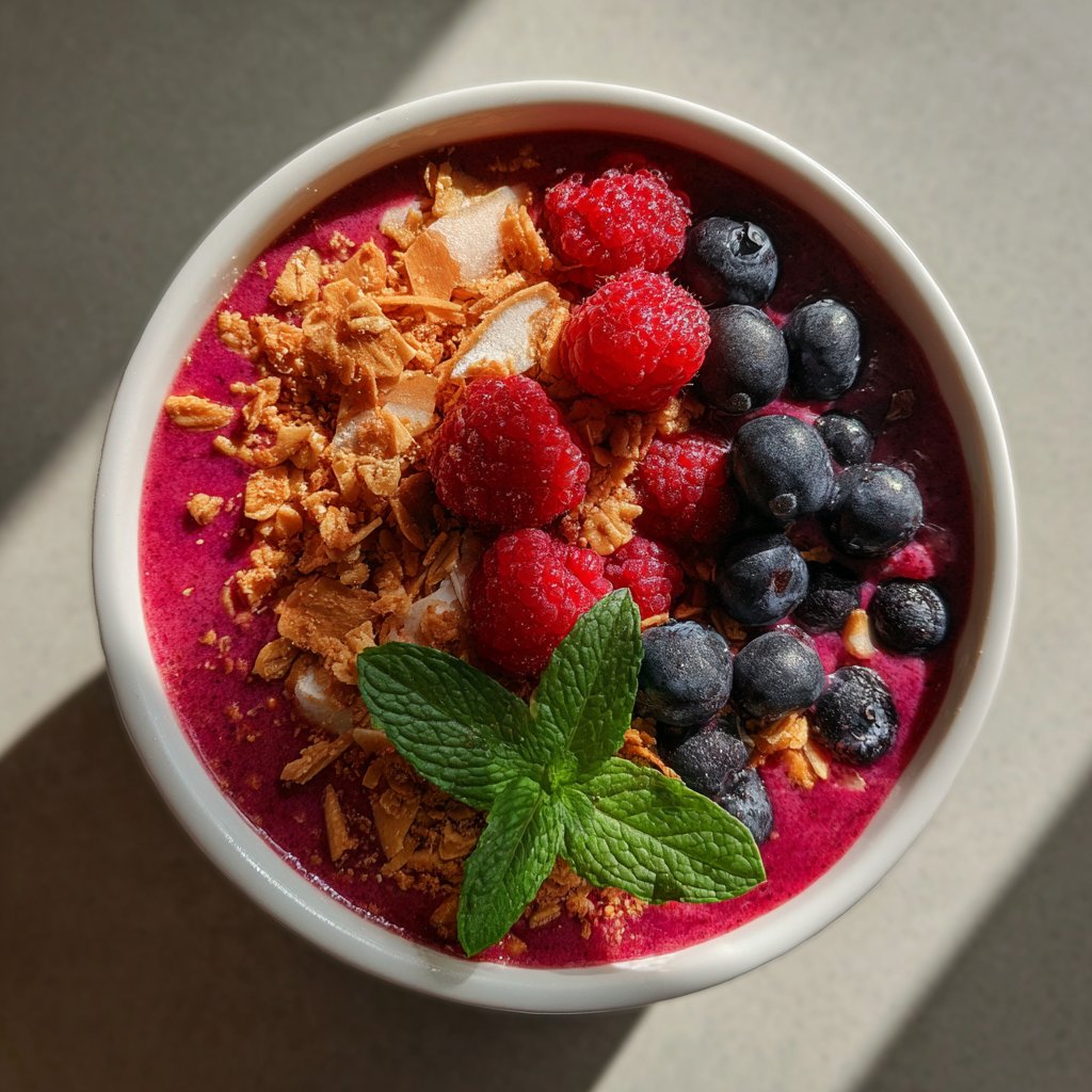Breakfast Berry Smoothie Bowl