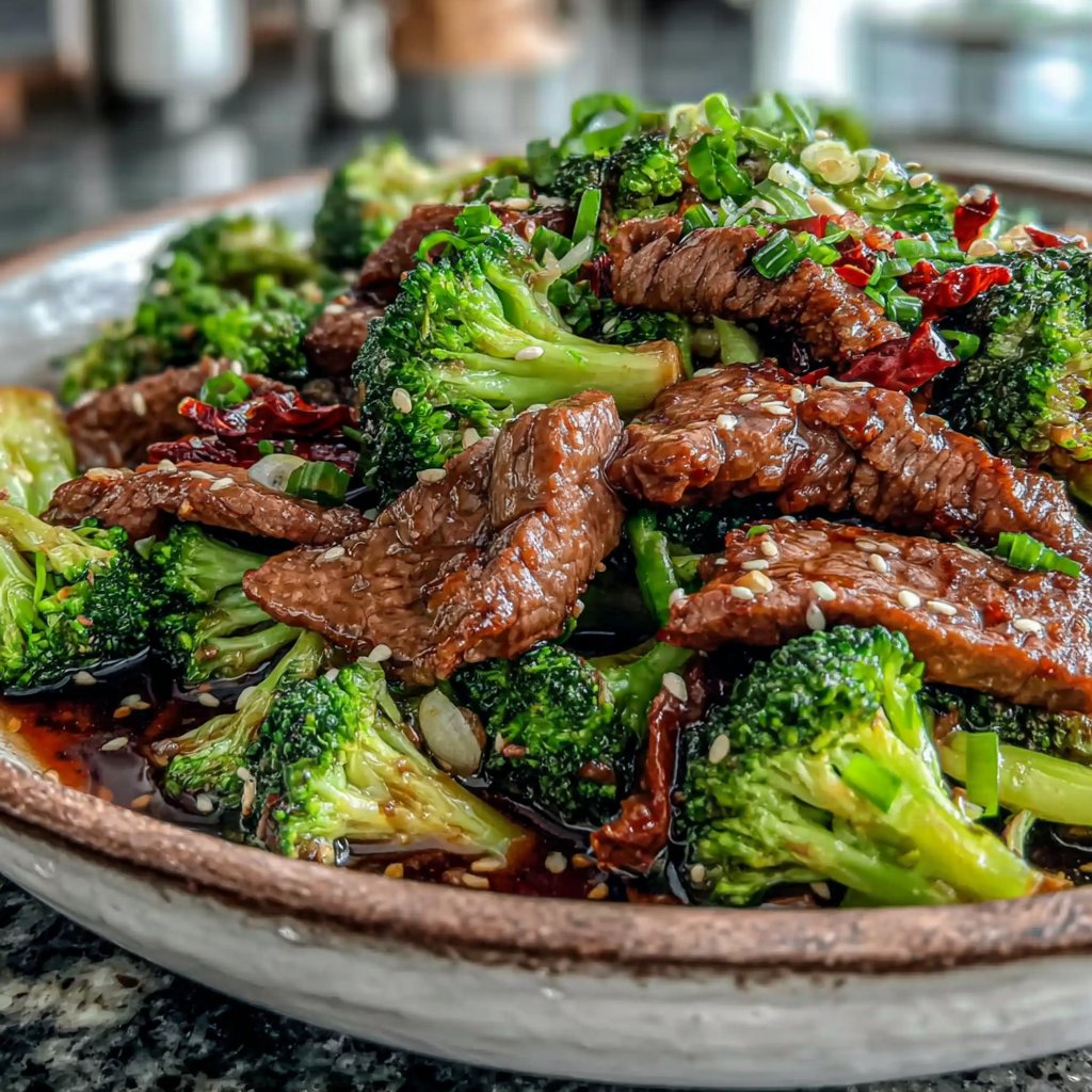 Beef and Broccoli Hamburger Stir-fry
