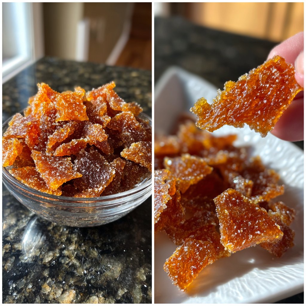 Candied Orange Peel Bites