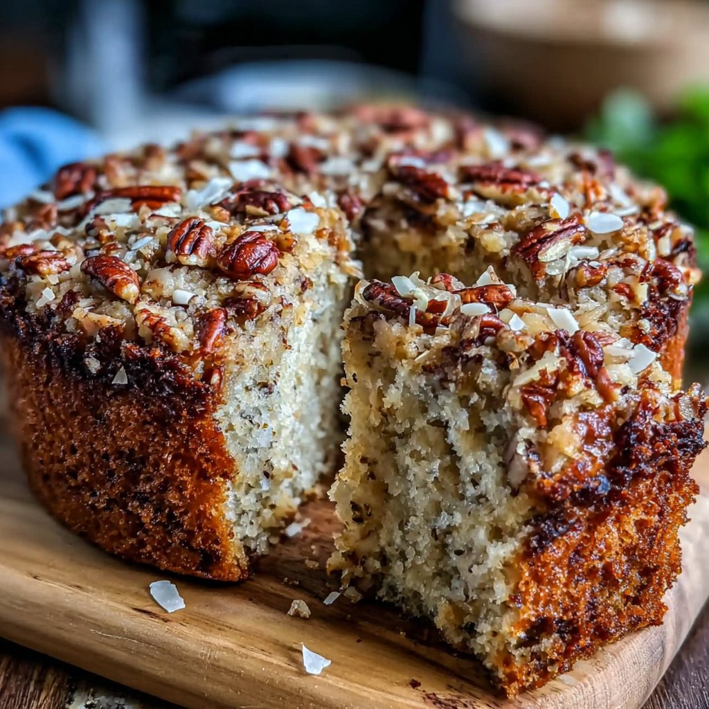 Spiced Dandelion Nut Cake