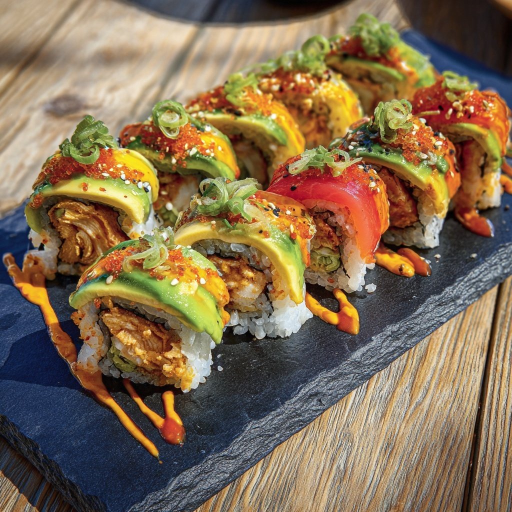 Global Japanese Sushi Rolls